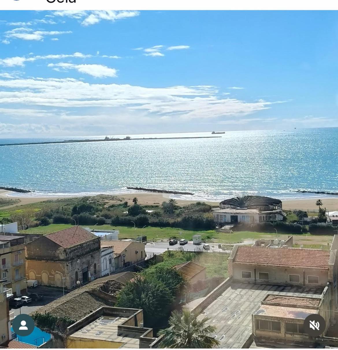 Il Suono Della Conchiglia Hotel เจลา ภายนอก รูปภาพ